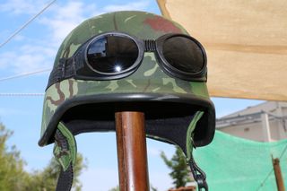 U.S.A Army helmet 2WW brown Camouflage-thumb-8