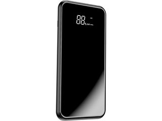 Power Bank Baseus Wireless 8000 mAh με κλίπ στήριξης 2x USB Black PPALL-EX01