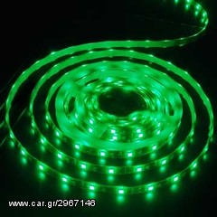 Ταινια SMD LED 5050 Πρασινο Waterproof Neon Green High Tech