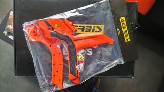 ACERBIS Frame Protector X-GRIP KTM - ORANGE-thumb-1