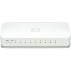D-Link GO-SW-8E 8-Port Fast Ethernet Easy Desktop Switch 10/100 Unmanaged