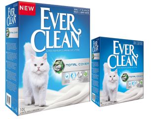 Άμμος Ever Clean Total Cover Clumping Cat Litter  Χωρίς Άρωμα Total Cover Economy Pack 10Lt + 6Lt