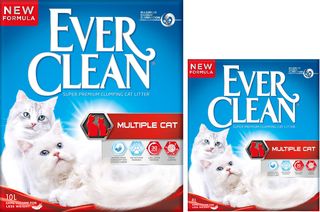 Άμμος Ever Clean Multiple Clumping Cat Litter  Αρωματική Multiple Economy Pack 10Lt + 6Lt