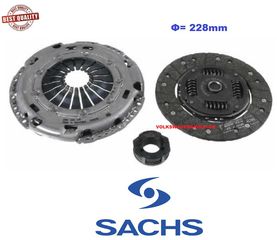 Σετ συμπλέκτη SACHS (ΚΑΙΝΟΥΡΓΙΟΣ) ,228mm ,VOLKSWAGEN ,GOLF PLUS  2004-2013  (,BMY,BLG,CAVD,CNWA)