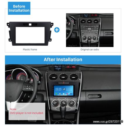 MAZDA CX7  2006-2013 MULTIMEDIA(ΜΕ ΒΑΣΗ-ΠΛΑΙΣΙΟ-ΑΝΤΑΠΤΟΡΑ ΚΕΡΑΙΑΣ-ΠΡΟΣΟΨΗ)