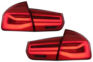 LED Taillights Conversion to LCI Design suitable for BMW 3 Series F30 Pre LCI & LCI (2011-2019) Red Clear with Dynamic Sequential Turning Light eautoshop gr