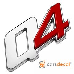 Maserati Q4 Αυτοκόλλητο Σήμα