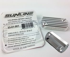 SUNLINE καπάκι ψύκτρα δοχείου πόμπας εμπρός φρένου HONDA - KAWASAKI -thumb-1