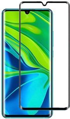 POWERTECH Tempered Glass 3D Full Glue για Xiaomi Mi Note 10/10 Pro μαύρο - (TGC-0369)