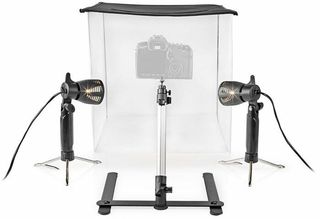 NEDIS LED Photo Studio Kit 40 x 40 cm 6500K Foldable - (SKT010WT)