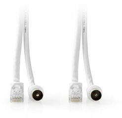 NEDIS Coax CAT6 Combination Cable With Connectors 3.0 m - (CSGP4500WT30)