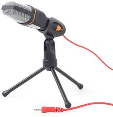 GEMBIRD DESKTOP MICROPHONE WITH A TRIPOD BLACK - (MIC-D-03)