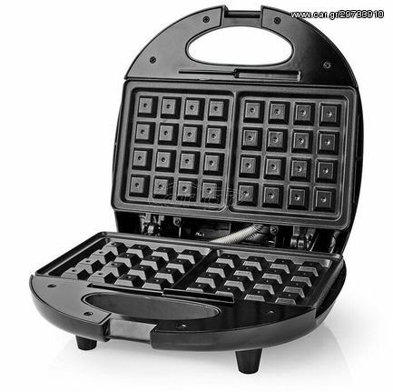 NEDIS Waffle Plate 750 W Black - (KAWP200BK)