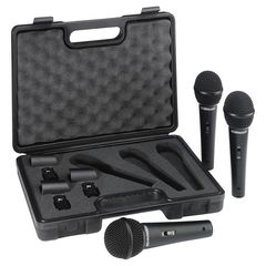 BEHRINGER XM1800S Dynamic Cardioid Vocal Microphones 3-Pack - Behringer