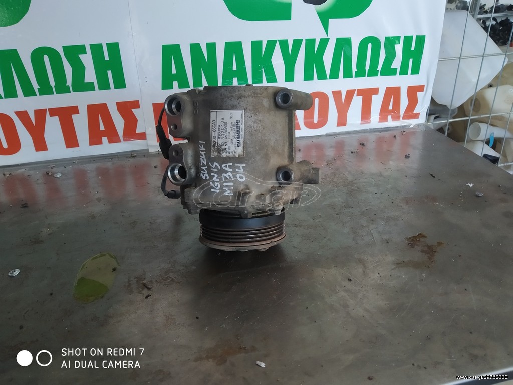 A/C COMPRESSOR SUZUKI IGNIS MSC60CA