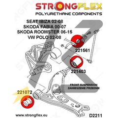 STRONGFLEX ΣΥΝΕΜΠΛΟΚ ΠΟΛΥΟΥΡΕΘΑΝΗΣ ψαλιδιου seat IBIZA III 02-08 221403A KB STORE-thumb-2