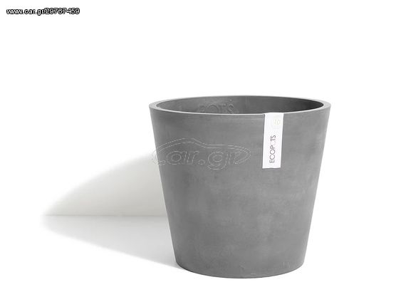 ΓΛΑΣΤΡΑ AMSTERDAM ECOPOTS GREY & WHITE GREY D30 ΓΚΡΙ ΣΚΟΥΡΟ