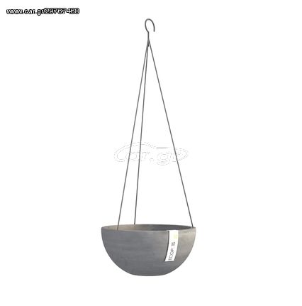 ΓΛΑΣΤΡΑ ΚΡΕΜΑΣΤΗ ECOPOTS HANGING BRUSSELS GREY