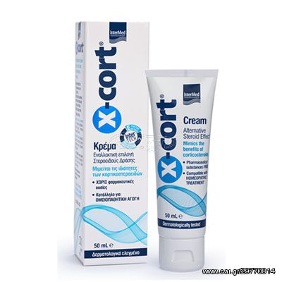 InterMed X-Cort Cream 50ml Κρέμα Εναλλακτικής Επιλογής Στεροειδούς Δράσης