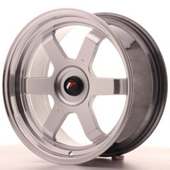 JR Wheels JR12 17x8 ET35 BLANK Hyper Silver w/Machined Lip