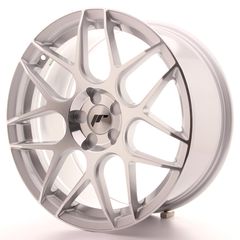 JR Wheels JR18 18x8,5 ET35-45 5H BLANK Silver Machined Face