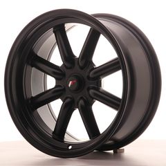 JR Wheels JR19 17x8 ET-20-0 BLANK Matt Black