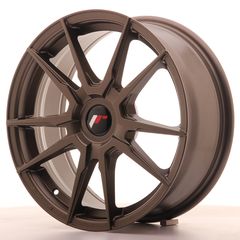 JR Wheels JR21 17x7 ET25-40 BLANK Matt Bronze