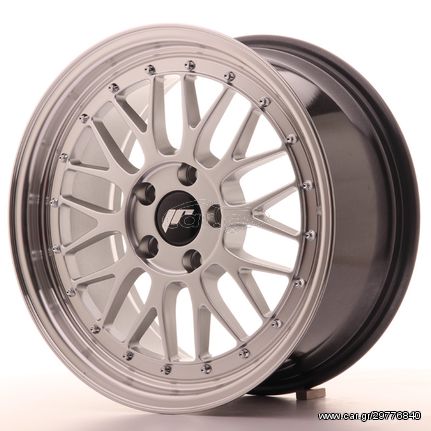 JR Wheels JR23 17x8 ET40 5x112 Hyper Silver w/Machined Lip