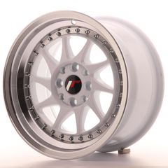 JR Wheels JR26 15x8 ET25 4x100/108 White w/Machined Lip
