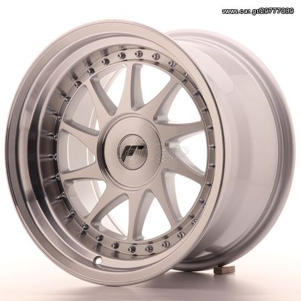 JR Wheels JR26 16x9 ET25 BLANK Silver Machined Face