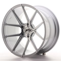 JR Wheels JR30 20x11 ET20-30 5H BLANK Silver Machined Face