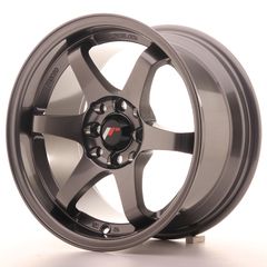 JR Wheels JR3 15x8 ET25 4x100/108 Gun Metal