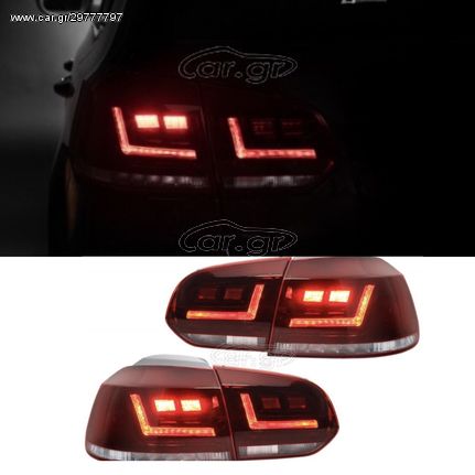 ΦΑΝΑΡΙΑ ΠΙΣΩ OSRAM LEDriving FULL LED TailLight VW Golf 6 VI (2008-2012) Dynamic Sequential Turning Light (LHD and RHD)