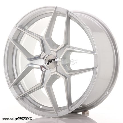 JR Wheels JR34 19x8,5 ET20-40 5H BLANK Silver Machined Face