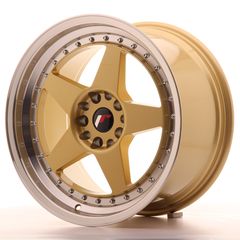 JR Wheels JR6 18x9,5 ET22 5x114,3/120 Gold w/Machined Lip