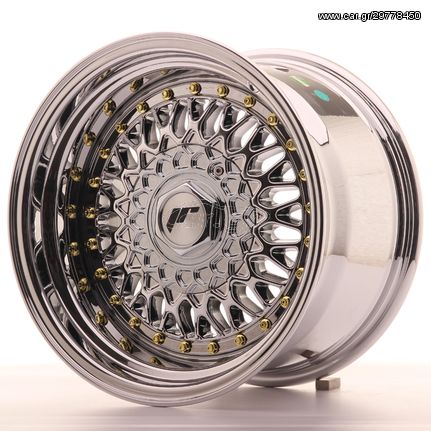 JR Wheels JR9 15x9 ET10 4x100/108 Chrome