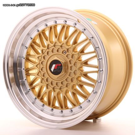 JR Wheels JR9 17x8,5 ET35 BLANK Gold w/Machined Lip