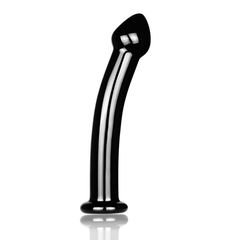 Glass Romance Dildo Black