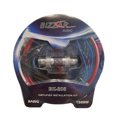 Bizzar BK-208 Ολοκληρωμένο Σετ Καλωδίωσης Ενισχυτή Αυτοκινήτου 60A