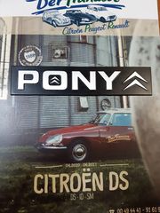 ΓΝΗΣΙΟ ΣΗΜΑ PONY CITROEN-thumb-1