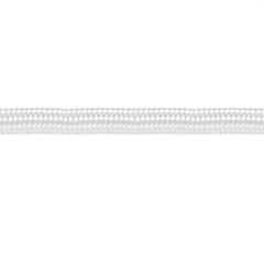 Υφασμάτινο καλώδιο - κορδόνι Λευκό στρογγυλό διατομής 2x0.75mm² VK/0T62E075 VK LIGHTING
