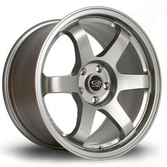 Ζάντες Grid  !!! - Light weight Racing Πανάλαφρες!  -    17x9 "5x108 ET42, Silver Gray / Polished  Τιμή Σετ !!!!!!!