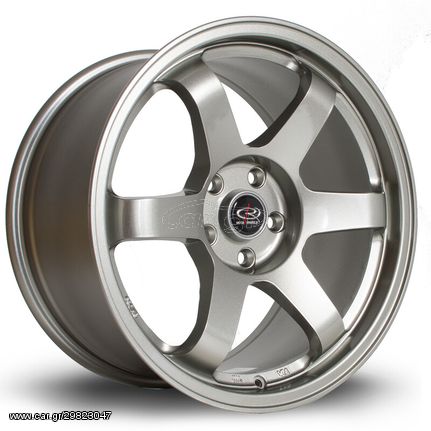 Ζάντες Grid  !!! - Light weight Racing Πανάλαφρες!  -    17x9 "5x108 ET42, Silver Gray / Polished  Τιμή Σετ !!!!!!!