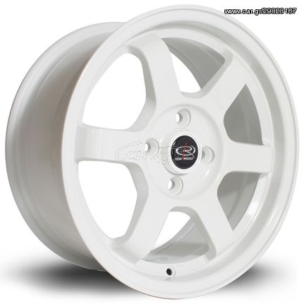 Ζάντες Grid  !!! - Light weight Racing Πανάλαφρες!  -  15x7 "4x108 ET40, White   Τιμή Σετ !!!!!!!