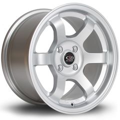 Ζάντες Grid  !!! - Light weight Racing Πανάλαφρες!  -  15x8 "4x100 ET20, Silver Gray / Polished   Τιμή Σετ !!!!!!!