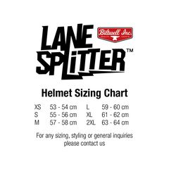 BILTWELL LANE SPLITTER HELMET-thumb-5