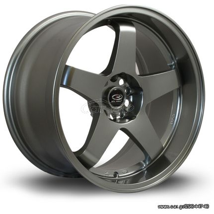 Ζάντες Rota GTR-D !!! - Light weight Racing Πανάλαφρες!  -   18x10 "5x114.3 ET12, Metal Gray    Τιμή Σετ !!!!!!!