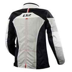 LS2 Alba Lady Jacket Light Grey-thumb-1
