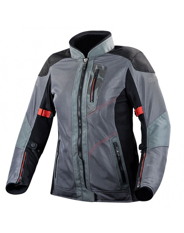 LS2 Alba Lady Jacket Dark Grey