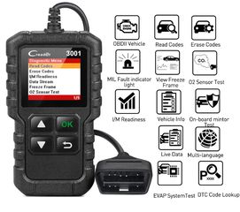 LAUNCH Creader 3001 OBD2 Scanner Automotive Car Diagnostic Check Engine Light O2 Sensor Systems OBD Code Readers Scan Tool-thumb-1